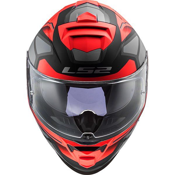 Мотошолом LS2 FF800 Storm Faster Matt Red Titanium