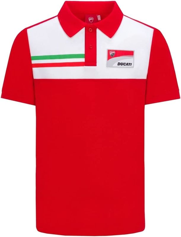 Футболка Ducati Corse Tricolour Polo Red