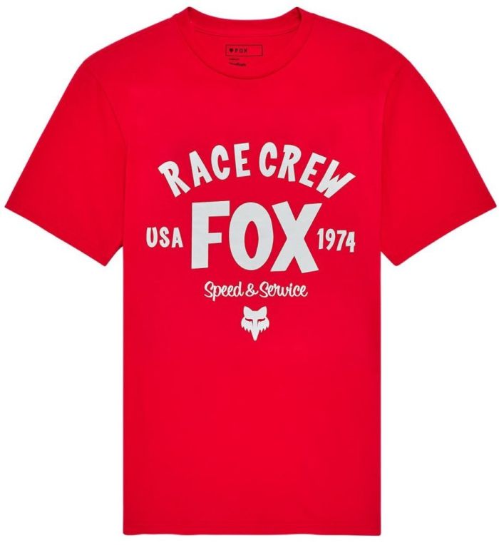 Футболка Fox Premium Short Sleeve Tee - Slogan Flame Red