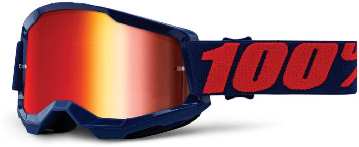 Окуляри 100% STRATA 2 Goggle Masego - Mirror Red Lens