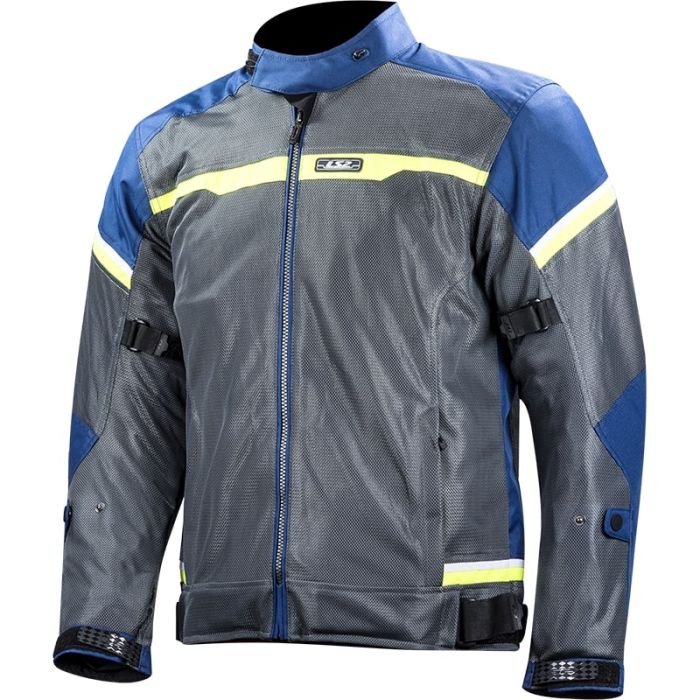 Куртка LS2 Riva Man Jacket Blue Dark Grey Hi-Vis Yellow