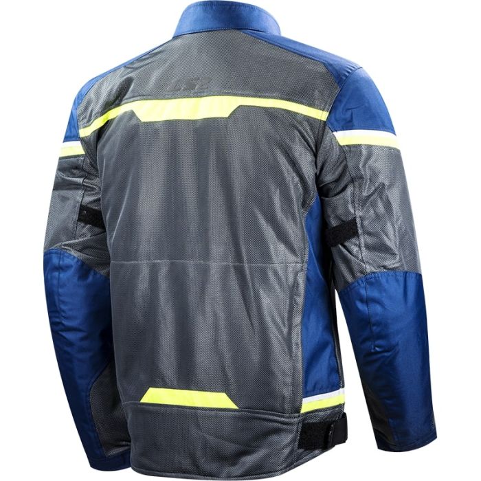 Куртка LS2 Riva Man Jacket Blue Dark Grey Hi-Vis Yellow