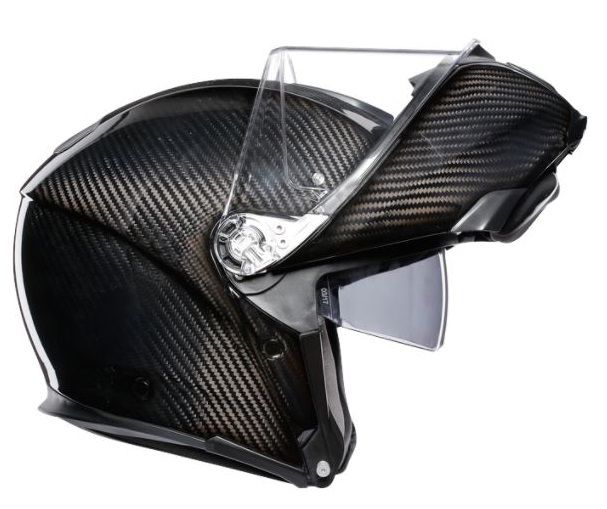 Мотошолом AGV Sportmodular E05 Glossy Carbon