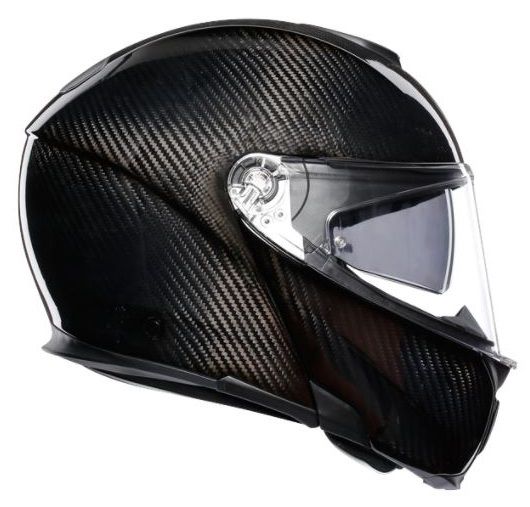 Мотошолом AGV Sportmodular E05 Glossy Carbon