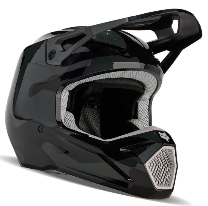 Шолом Fox Yth V1 Bnkr Helmet Black