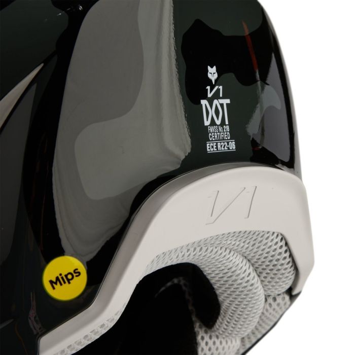 Шолом Fox Yth V1 Bnkr Helmet Black