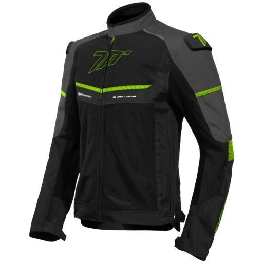 Мотокуртка Seventy JR60 THUNDER Black Grey Yellow