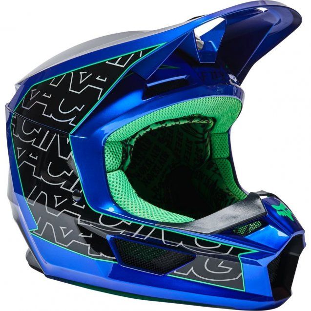Мотошолом FOX V1 MIPS Peril Helmet Blue