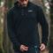 Термокофта Oxford Advanced Micro Fleece 1/2 Neck MS Top Black