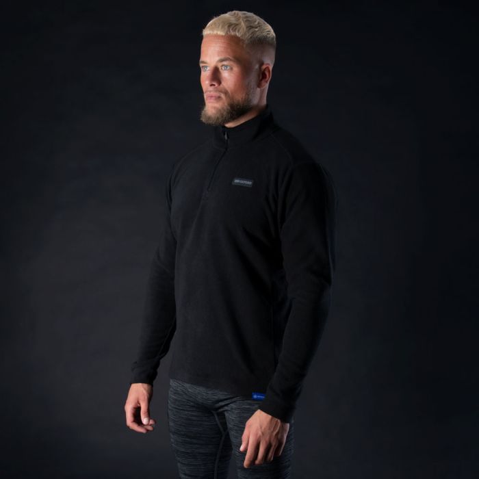 Термокофта Oxford Advanced Micro Fleece 1/2 Neck MS Top Black