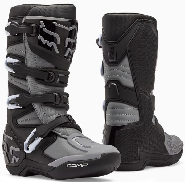 Мотоботи Fox Comp Youth Boot Grey