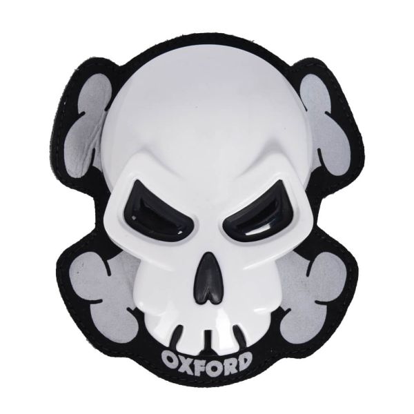 Слайдери Oxford Skull Knee Sliders White