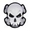 Слайдери Oxford Skull Knee Sliders White