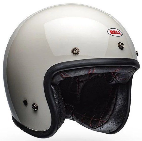 Шолом Bell Custom 500 Helmet - Solid Vintage White