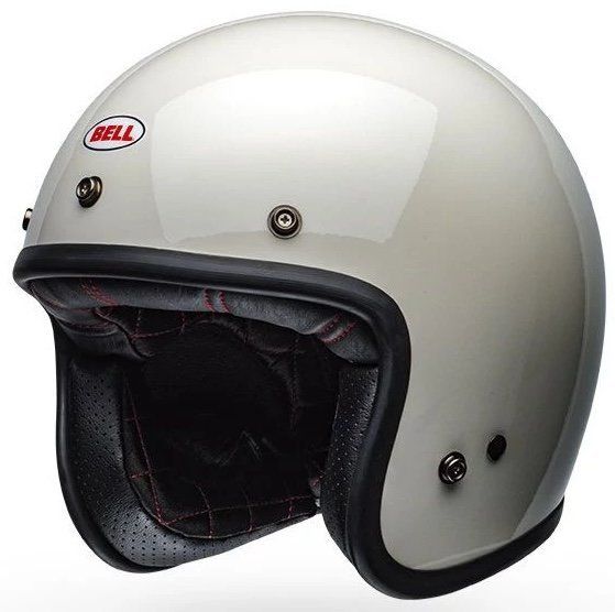 Шолом Bell Custom 500 Helmet - Solid Vintage White