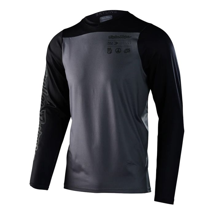 Джерсі TLD SKYLINE LS JERSEY Mono [Charcoal]