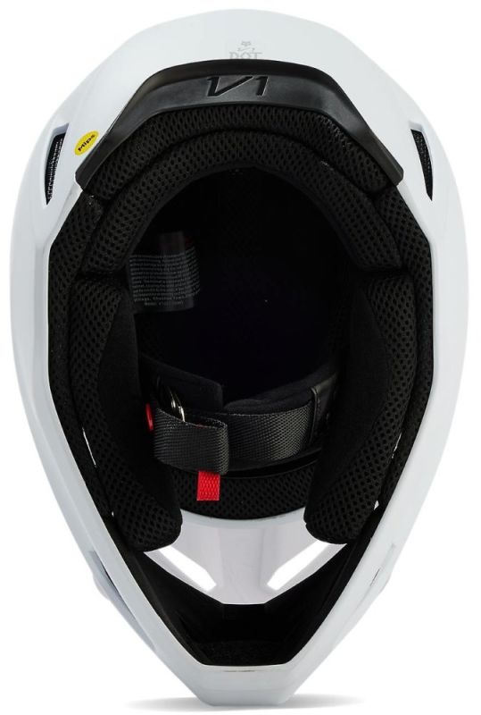 Шолом Fox V1 Helmet - Solid Matte White