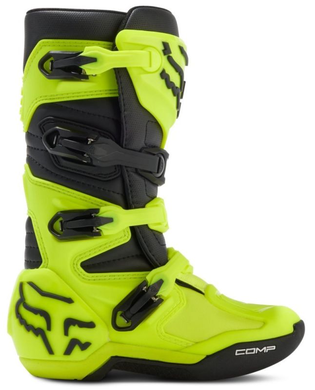 Мотоботи Fox Comp Youth Boot Flo Yellow
