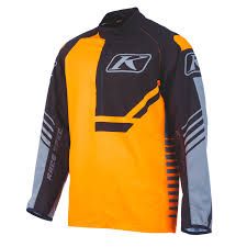 Джерсі Klim Revolt 1/4 Zip LG Black - Strike Orange
