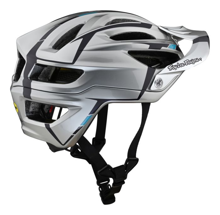 Вело Шолом TLD A2 MIPS HELMET [SLIVER SILVER / BURGUNDY]