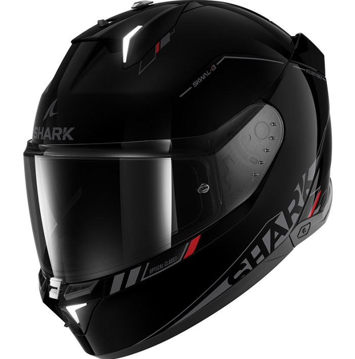 Шолом SHARK SKWAL i3  BLANK SP black/anthracite/red