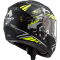 Мотошолом LS2 FF397 Vector FT2 Stencil Black Hi-Vis Yellow