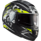 Мотошолом LS2 FF397 Vector FT2 Stencil Black Hi-Vis Yellow