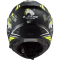 Мотошолом LS2 FF397 Vector FT2 Stencil Black Hi-Vis Yellow