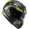 Мотошолом LS2 FF397 Vector FT2 Stencil Black Hi-Vis Yellow