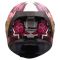 Мотошолом LS2 FF820 Rapid 3 Poppies 2 White Pink