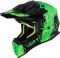 Мотошолом Just1 J38 Mask Fluo Green Titanium Black