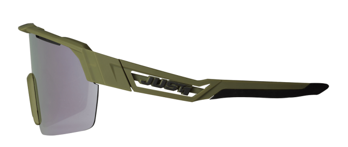 Окуляри Just1 Sniper Urban Army Green-black With Dark Grey Mirror Lens