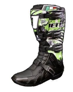 Мотовзуття JETT Boot Graphic Kit Graffiti Green/Black