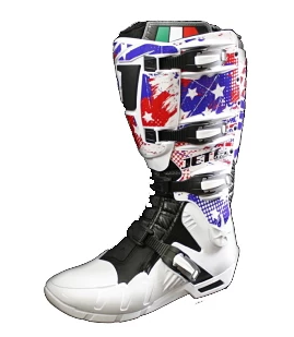 Набір наліпок на мото боти JETT Boot Graphic Kit Graffiti Team USA