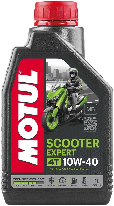 Моторна олива Motul Scooter Expert 4T SAE 10W40 MB (1л)