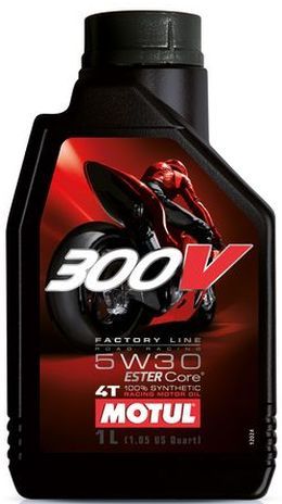 Моторна олива Motul 300V 4T Factory Line Road Racing 5W30 (1л)