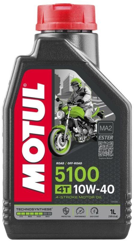 Моторна олива Motul 5100 4T SAE 10W40 (1л)