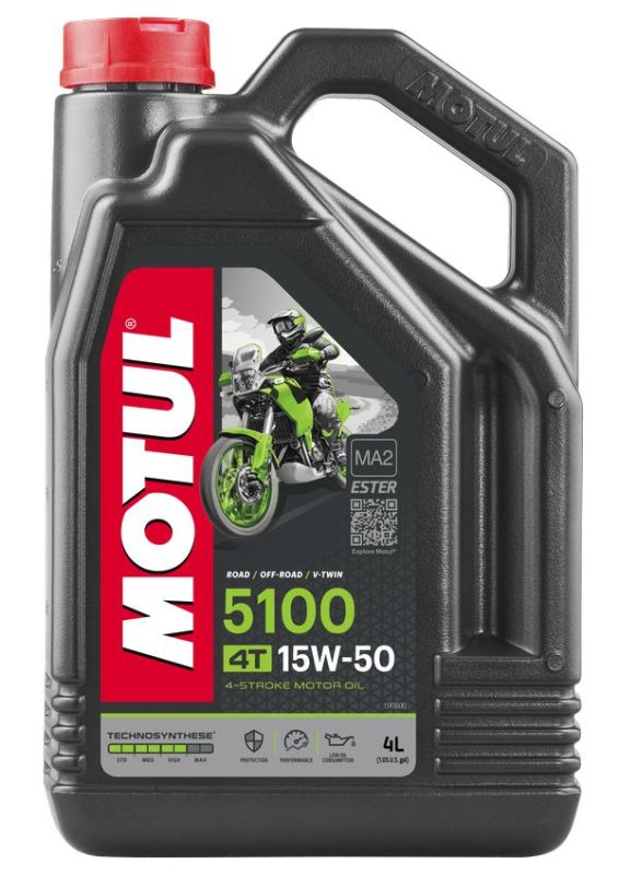 Моторна олива Motul 5100 4T SAE 15W50 (4л)