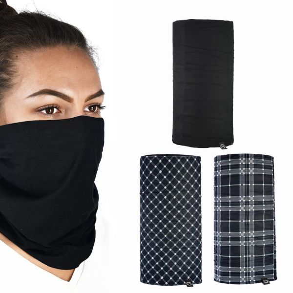 Набір баффів (3 шт.) Oxford Comfy Black&White Tartan 3-Pack