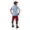 Джерсі TLD SKYLINE SS JERSEY JET FUEL [ICE BLUE / RED]