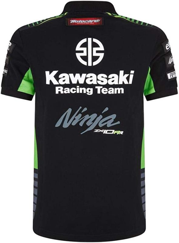 Футболка Kawasaki SBK Polo Black