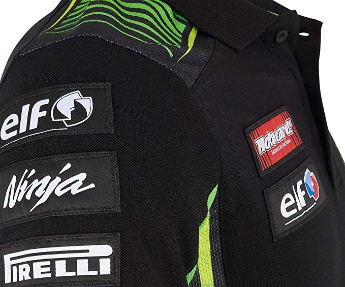 Футболка Kawasaki SBK Polo Black