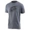 Футболка TLD Logo Tee [VINTAGE GRAY SNOW]