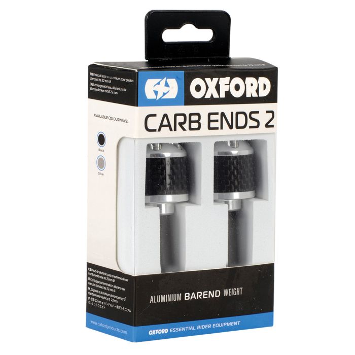 Грузик для керма Oxford CarbEnds 1 - Silver