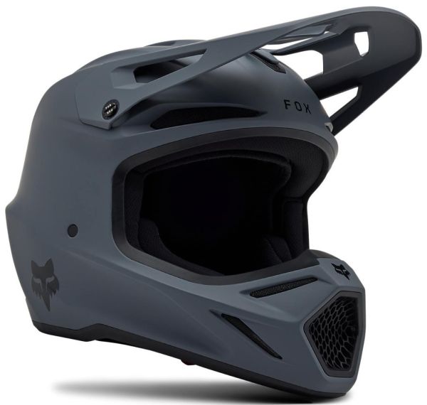 Шолом Fox V3 Helmet - Solid Graphite