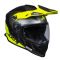 Мотошолом Just1 J34 Pro Outerspace White Fluo Yellow Black