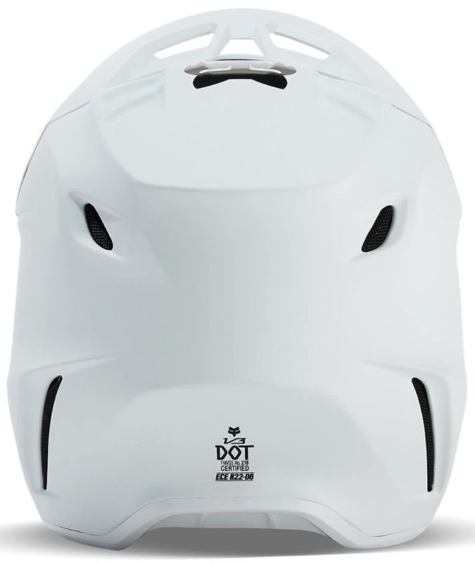 Шолом Fox Yth V3 Helmet - Solid White