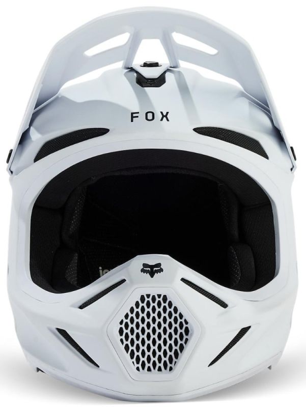 Шолом Fox Yth V3 Helmet - Solid White