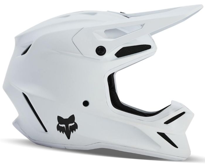 Шолом Fox Yth V3 Helmet - Solid White