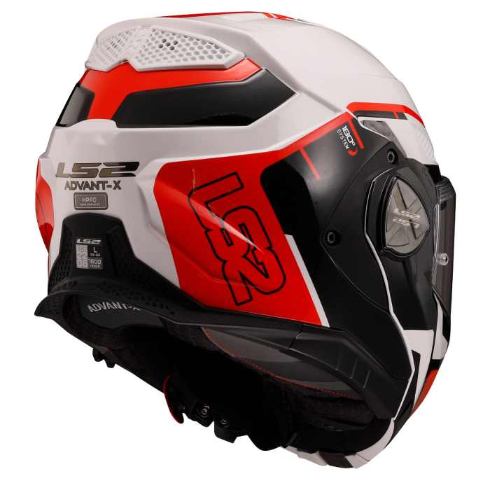 Мотошолом LS2 FF901 Advant X Metryk White Red